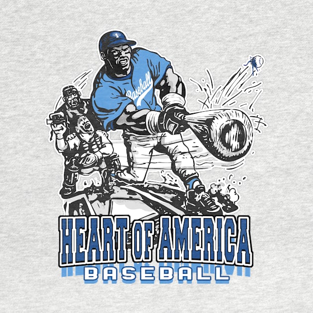 Heart of America Big Stick Baseball by MudgeSportswear